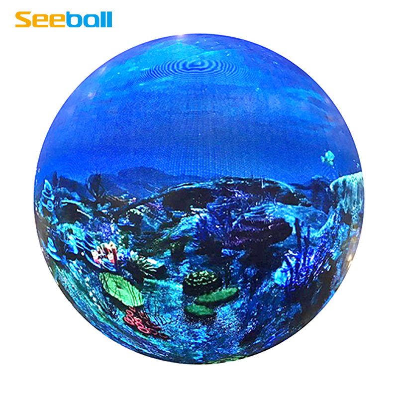 Indoor LED spherical screen